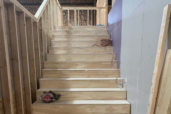Professional Deck Stairway Construction